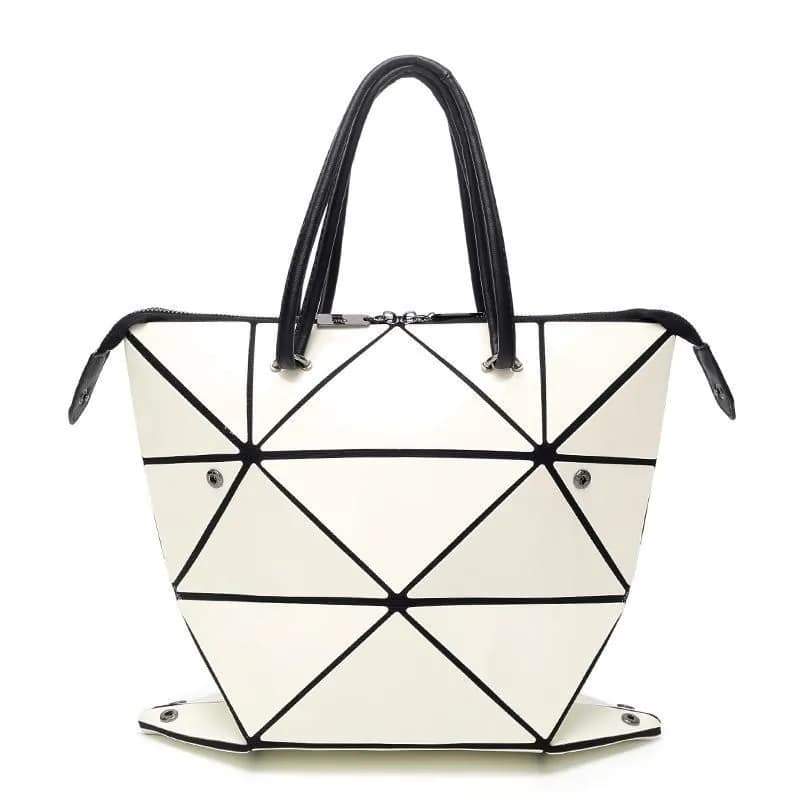 image-High Quality Geometric Rhombus PU Female Handbag
