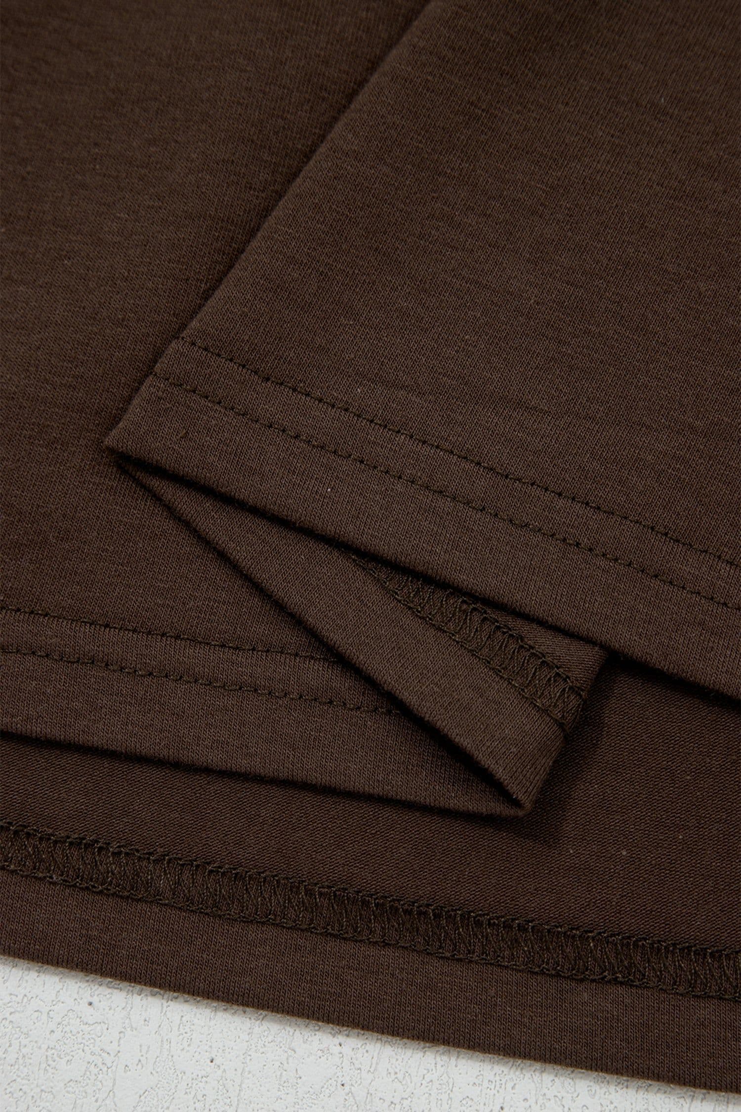 image-Coffee Plus Size Solid Color Bow Tie Peplum Tank Top