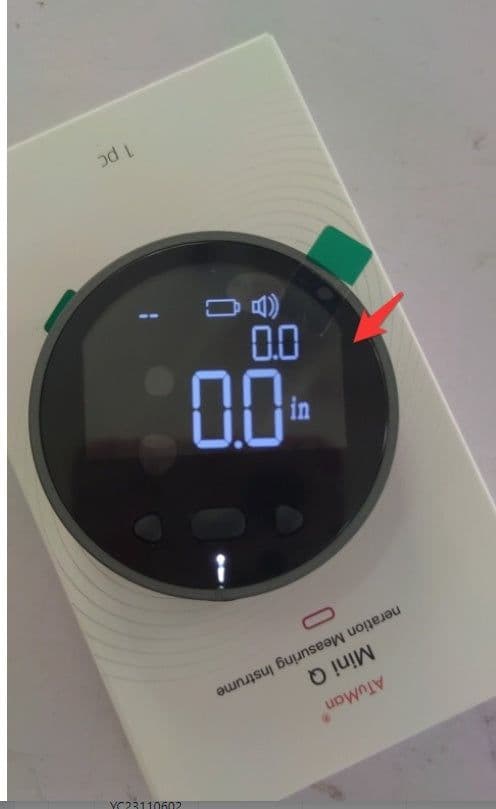 image-Distance Measuring Instrument Electronic Measuring Ruler Tape Measure High Definition Digital LCD High Precision Electronic Measuring Ruler Tool