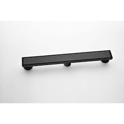 image-24" Linear Shower Drain - 304 Stainless Steel Matte Black