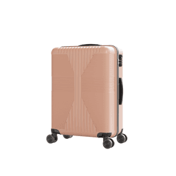 image-Non-TSA Rose Gold 3-in-1 PP Luggage Set, 20in, 24in, 28in