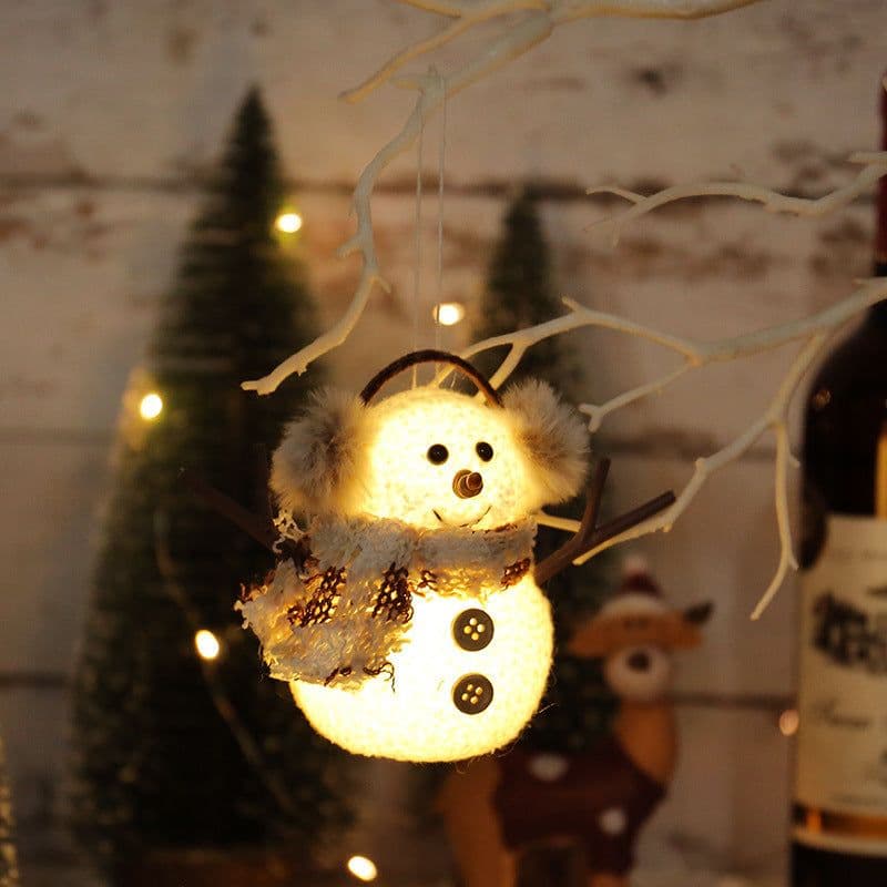 image-Christmas Luminous Ice Man Ornaments