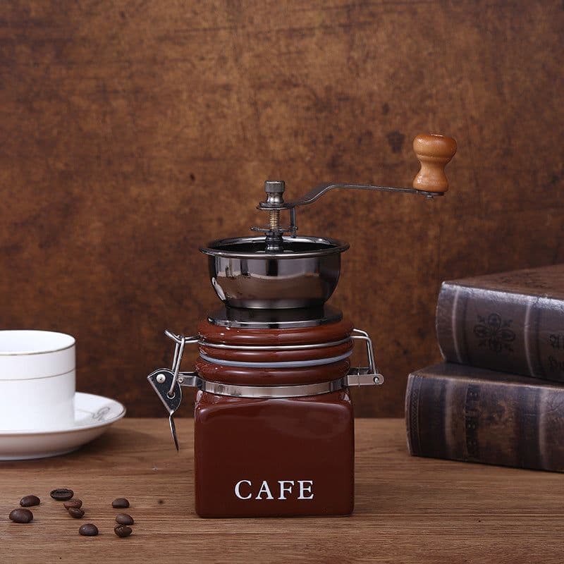 image-Portable Handheld Coffee Bean Grinder