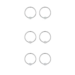 image-Hypoallergenic Sterling Silver Cartilage Dainty Thin Small Huggie Hoop Earring For Women