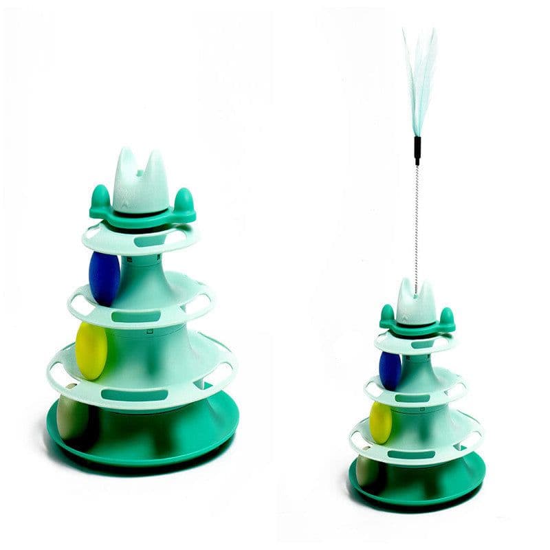 image-Cat Toys Space Tower Play Board Pet Supplies