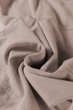 image-Smoke Gray Mineral Wash Exposed Seam Drawstring Elastic Waistband Wide Leg Cargo Pants