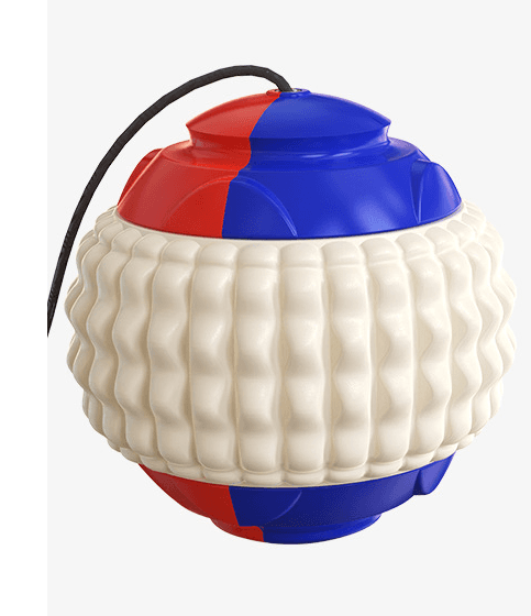 image-Hand Throwing Ball ABS Dog Chew Training Ball