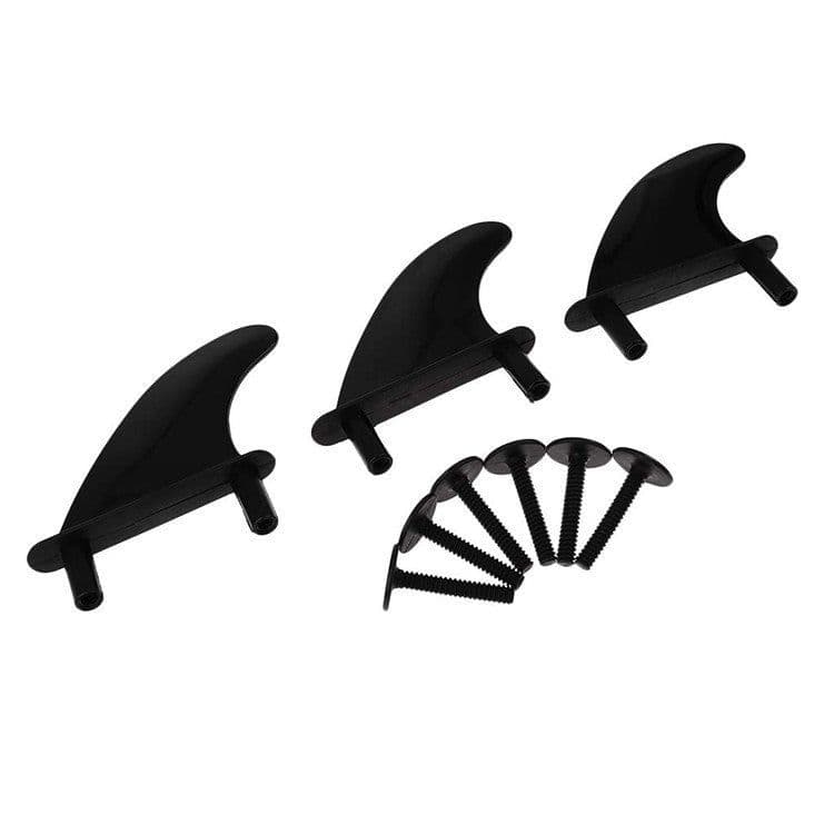 image-Surfboard Soft Board Tail Rudder Set Plastic Soft Rudder Soft Surf Board Fin Sets Surfboard Accessories