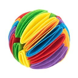 image-Foldable Dog Snuffle Ball Dog Training Toys Increase IQ Pet Cat Training Games Feeding Intelligence Toy