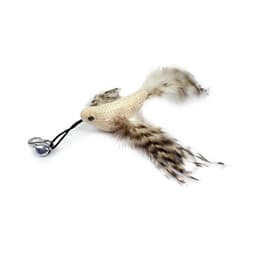 image-Tian Tian Cat Funny Cat Stick Cat Toy Bird Feather Wire
