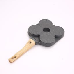 image-Four-hole Egg Frying Pan Medical Stone Non-stick Pan Home Breakfast Mini Frying Pan