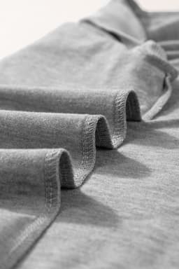 image-Mist Green Ribbed V Neck Tank