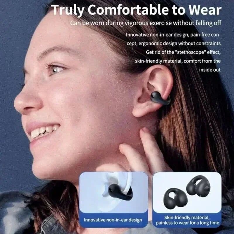 image-New Original T75 Bone Conduction Wireless Bluetooth 5.3 Headphones Sports Earphones HiFi Sound Quality Waterproof TWS Headset