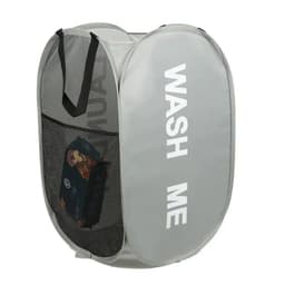 image-Mesh Pop-up Laundry Basket, Laundry Basket, Foldable Dirty Clothes Storage Basket, Large Capacity Storage Basket