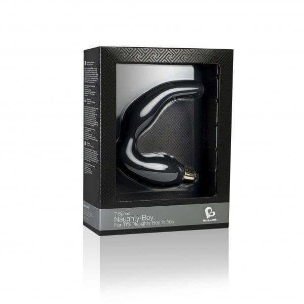 image-Rocks Off Naughty-Boy 7 Male Prostate Massagers Black