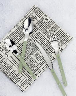 image-Elegant Modern Nordic Flatware Set Of 8 ( $4.9 Each ) - Bistrot Rivet