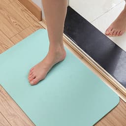 image-Hard diatom mud mat absorbent mat diatomite soft floor mat bathroom mat bathroom non-slip mat quick-drying door mat