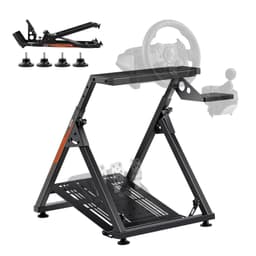 image-VEVOR Racing Wheel Stand - Foldable Carbon Steel Simulator Stand