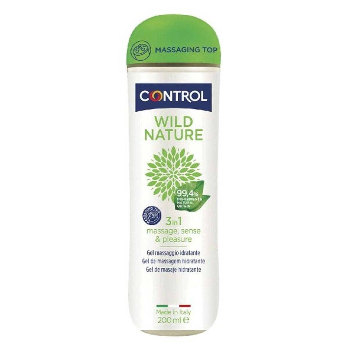 image-Slide Waterbased Lubricant Wild Nature Control 200 ml