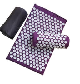 image-Lotus Mat Oxford Bag Three-Piece Set with Button Closure