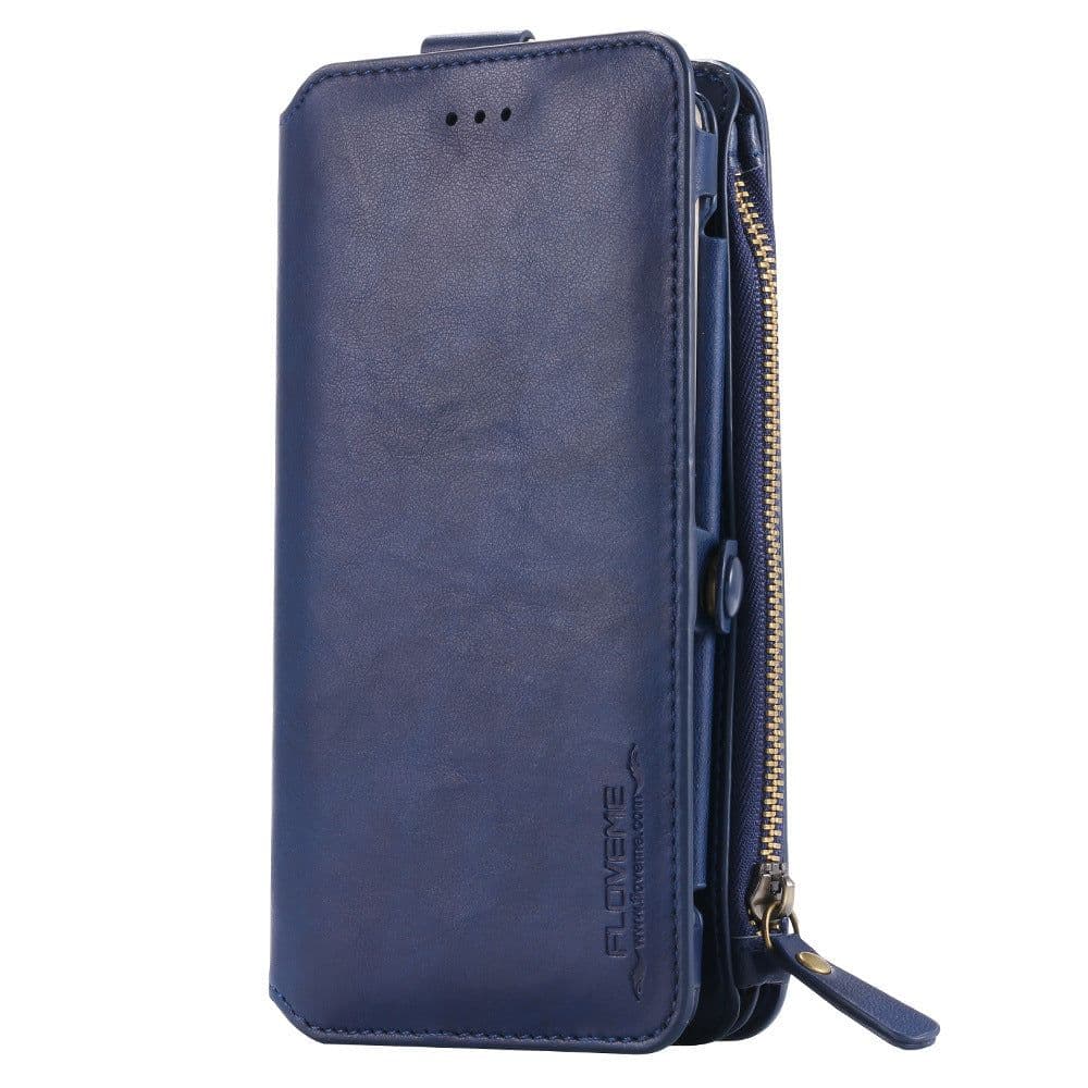 image-FLOVEME Wallet Case for iPhone 5S/6/6S/7/8/X/XR/XS MAX
