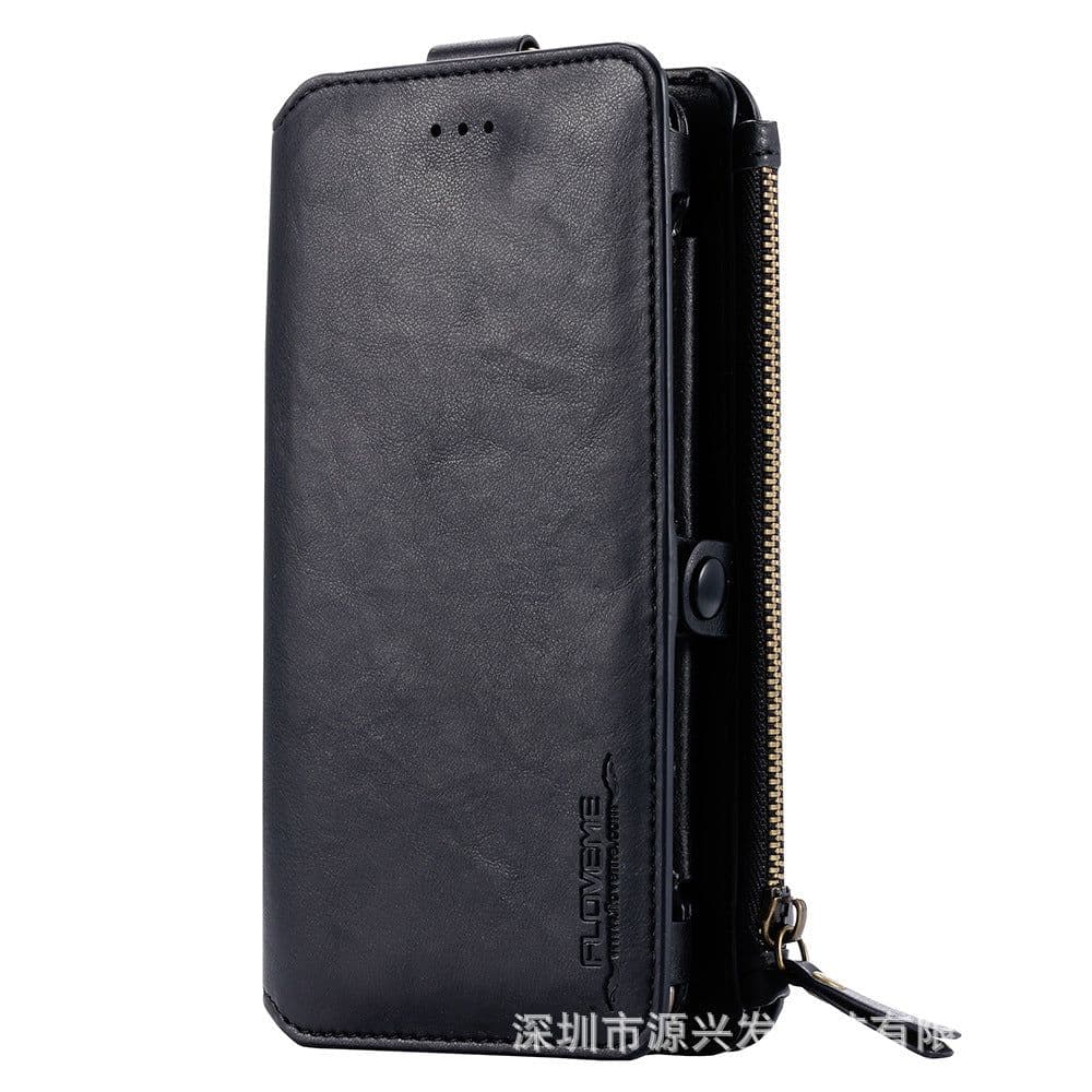 image-FLOVEME Wallet Case for iPhone 5S/6/6S/7/8/X/XR/XS MAX
