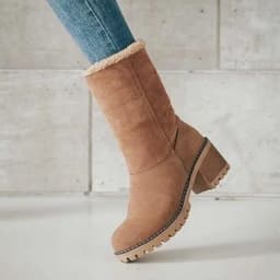 image-Women's Winter Snow Boots Mid-Calf Waterproof Warm Casual Shoes