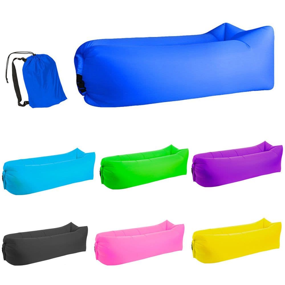 image-Yuwang Portable Inflatable Air Sofa Bed Camping Beach Lounger
