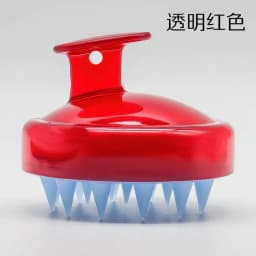 image-Silicone Scalp Massage Brush Shampoo Comb Hair Care Tool
