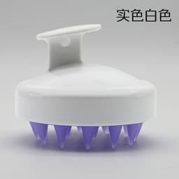 image-Silicone Scalp Massage Brush Shampoo Comb Hair Care Tool