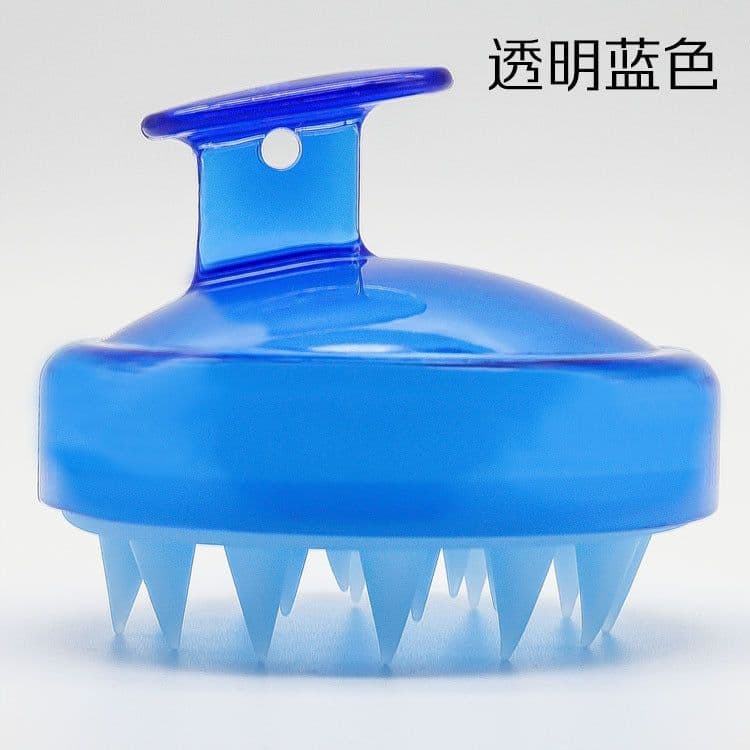 image-Silicone Scalp Massage Brush Shampoo Comb Hair Care Tool