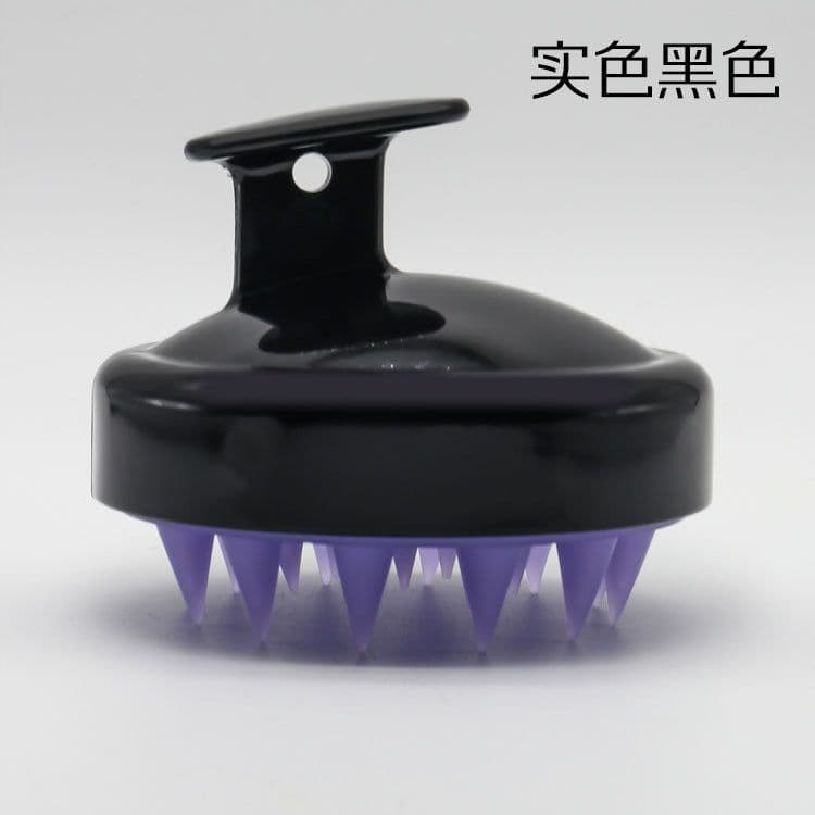 image-Silicone Scalp Massage Brush Shampoo Comb Hair Care Tool