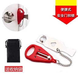 image-Travel Security Portable Door Lock Anti-Theft Padlock