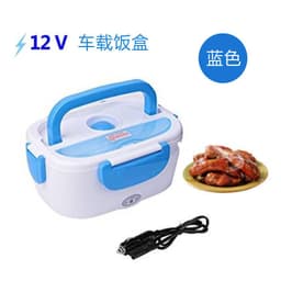image-12V Electric Car Lunch Box Heated Food Warmer 1.2L Plastic