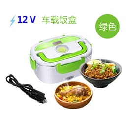 image-12V Electric Car Lunch Box Heated Food Warmer 1.2L Plastic
