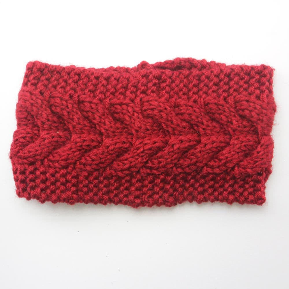 image-Women's Knitted Headband Crochet Twist Yarn Hair Band 24 Colors