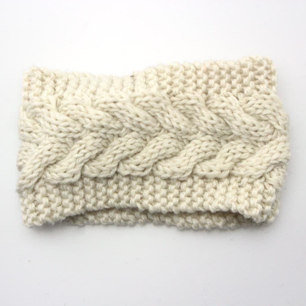 image-Women's Knitted Headband Crochet Twist Yarn Hair Band 24 Colors