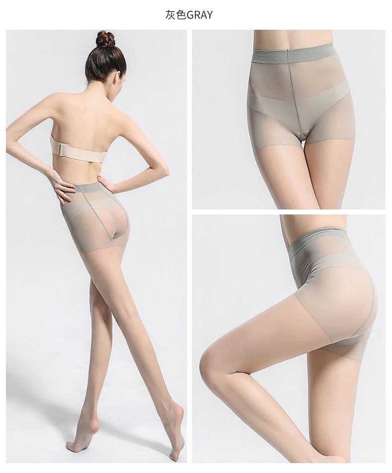 image-BONAS 15D Sheer Tights Women Pantyhose Tear-Resistant Nylon