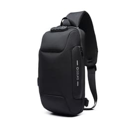 image-OZUKO USB Anti-Theft Waterproof Oxford Cloth Chest Bag for Men