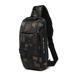 image-OZUKO USB Anti-Theft Waterproof Oxford Cloth Chest Bag for Men