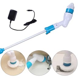 image-Electric Spin Scrubber Cordless with Extension Handle & Brushes