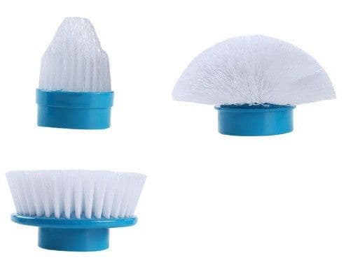 image-Electric Spin Scrubber Cordless with Extension Handle & Brushes