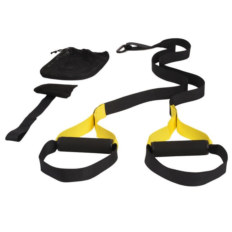 image-TRP3X Suspension Training Straps with Resistance Bands