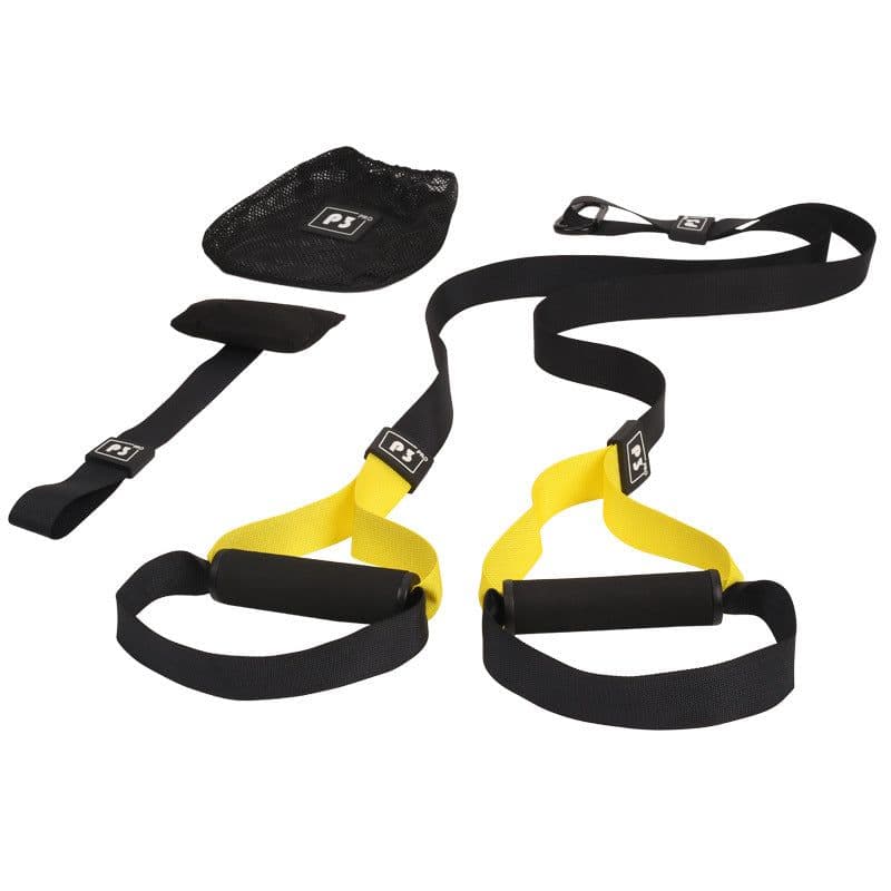 image-TRP3X Suspension Training Straps with Resistance Bands