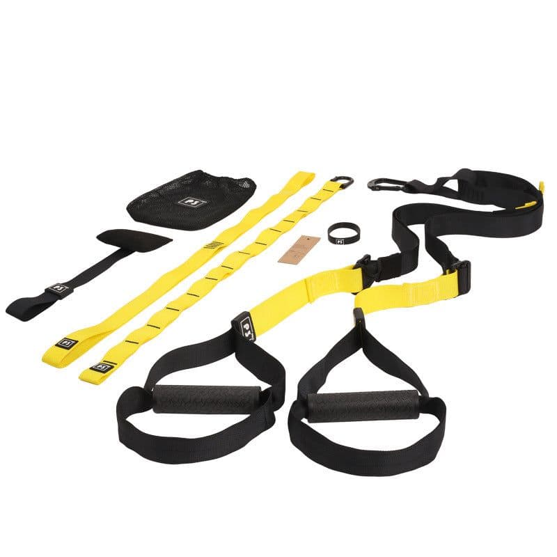 image-TRP3X Suspension Training Straps with Resistance Bands