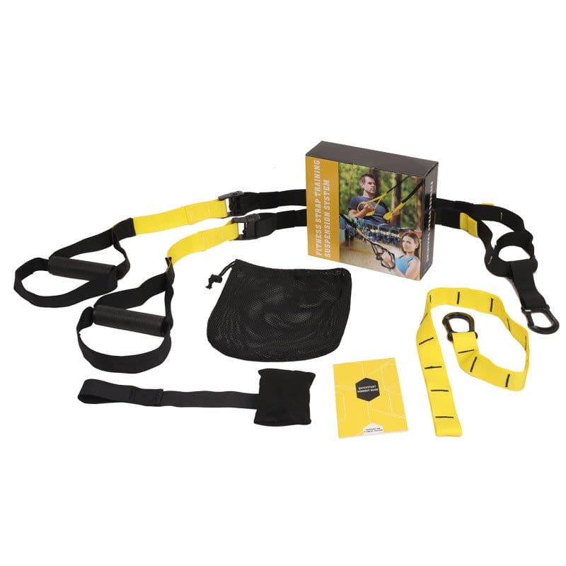 image-TRP3X Suspension Training Straps with Resistance Bands