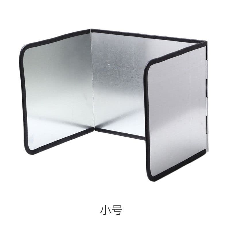 image-Kitchen Oil Splash Guard Baffle - Galvanized Sheet Stove Shield