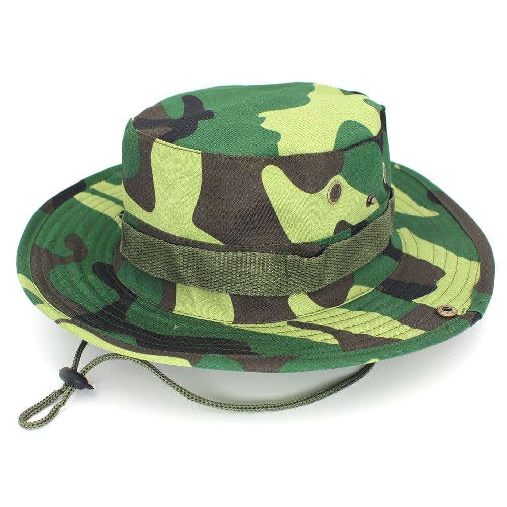 image-Muxincamp Outdoor Boonie Hat Unisex Hiking Fishing Sun Protection Cap