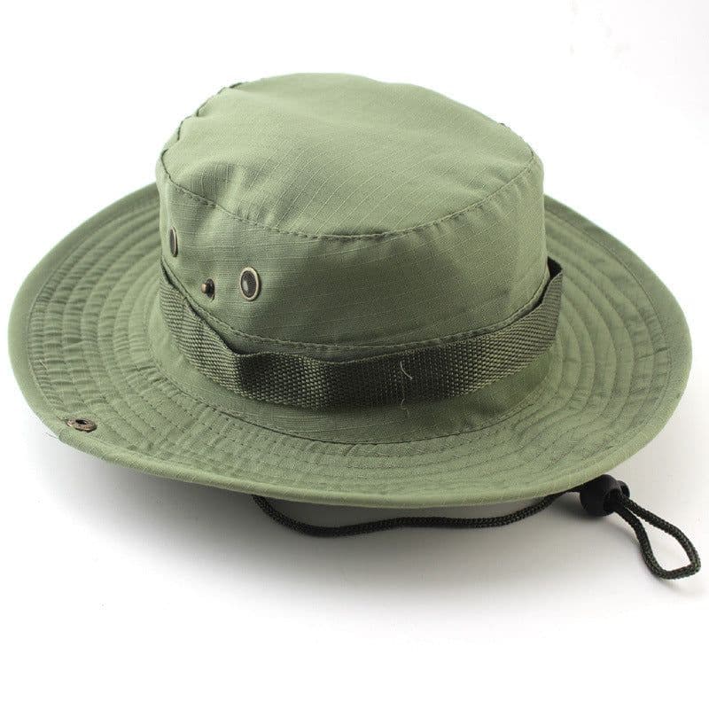 image-Muxincamp Outdoor Boonie Hat Unisex Hiking Fishing Sun Protection Cap