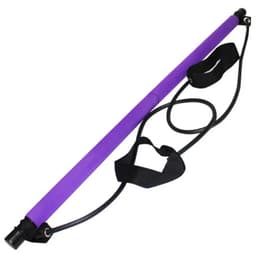 image-Pilates Bar with Resistance Bands for Yoga Fitness Training